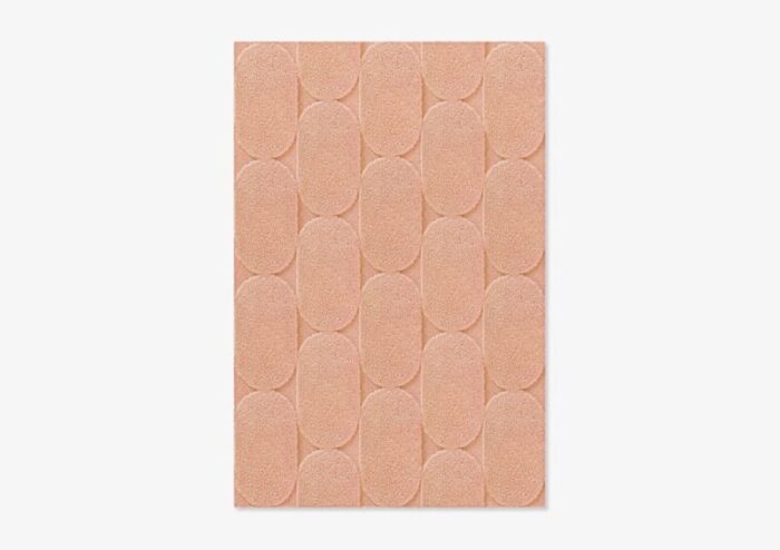 rose oval textured rug from marqqa 1