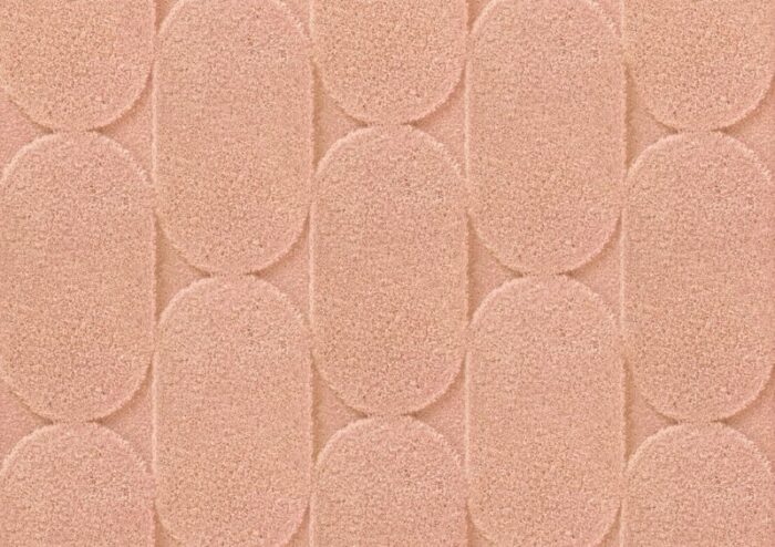 rose oval textured rug from marqqa 2