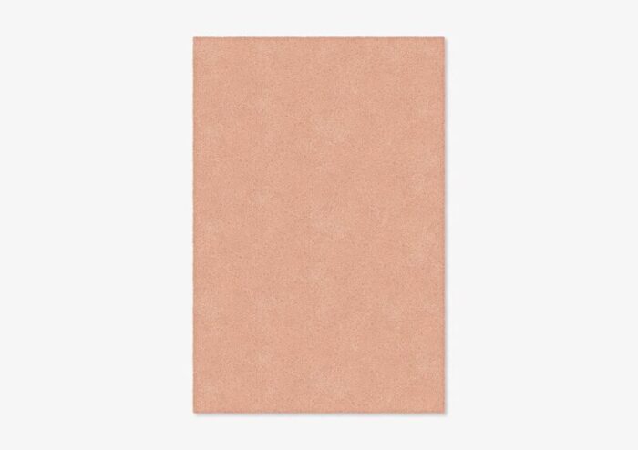 rose rectangle plain rug from marqqa 1