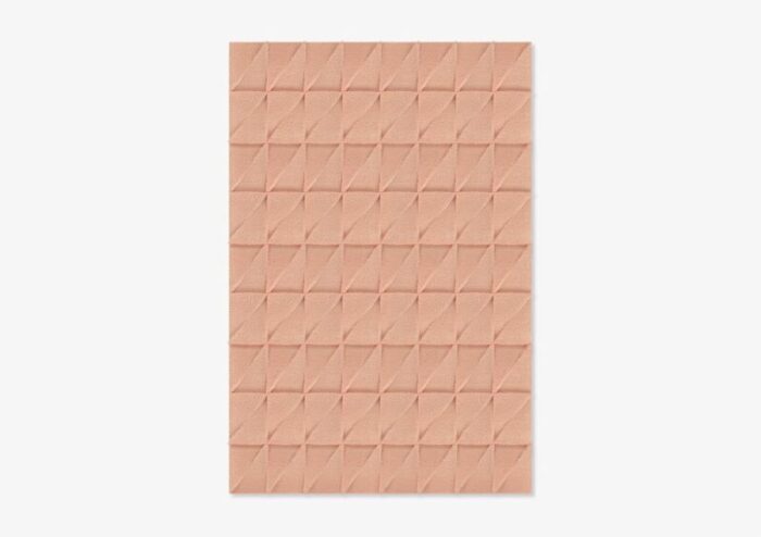 rose triangle textured rug from marqqa 1