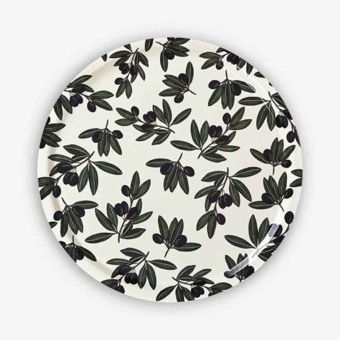 round olive tray placemat by mariavi 1