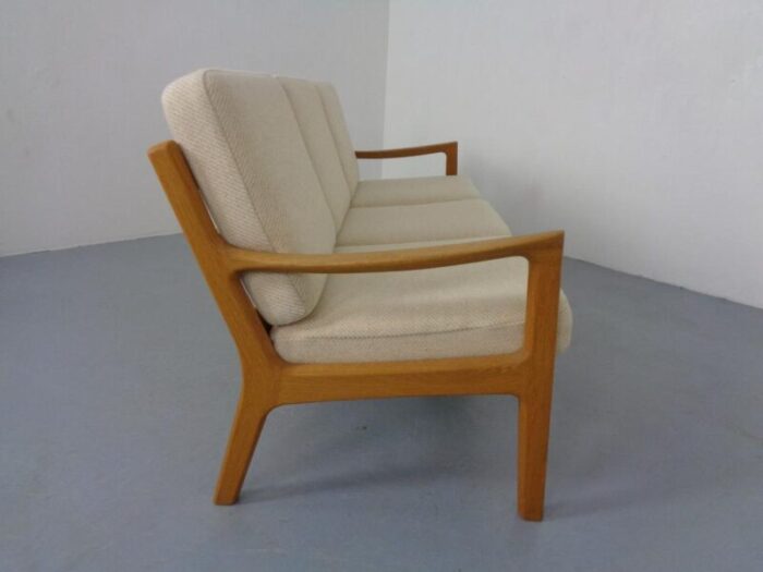 senator oak sofa by ole wanscher for poul jeppesen denmark 1960s 1021