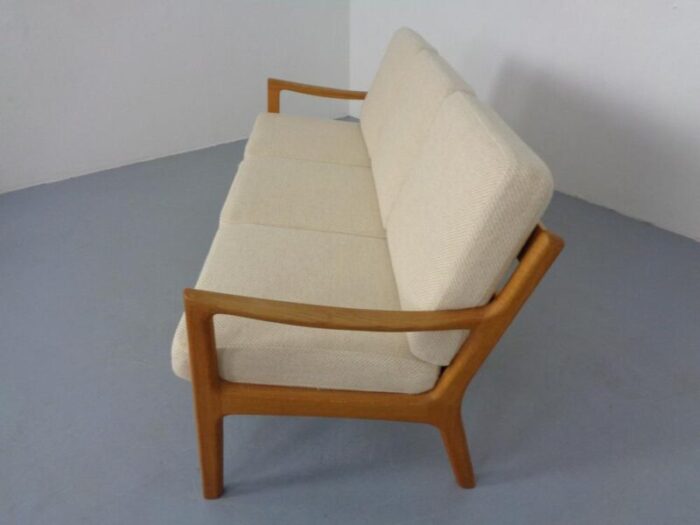 senator oak sofa by ole wanscher for poul jeppesen denmark 1960s 2023