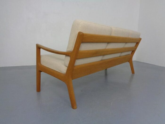 senator oak sofa by ole wanscher for poul jeppesen denmark 1960s 2858