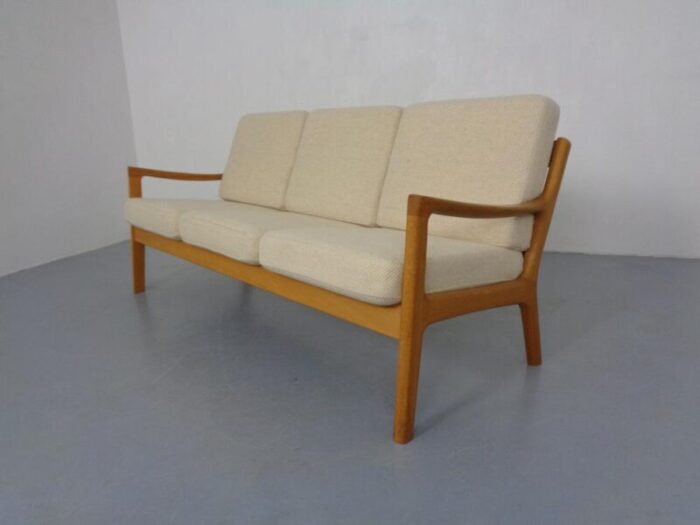 senator oak sofa by ole wanscher for poul jeppesen denmark 1960s 9346