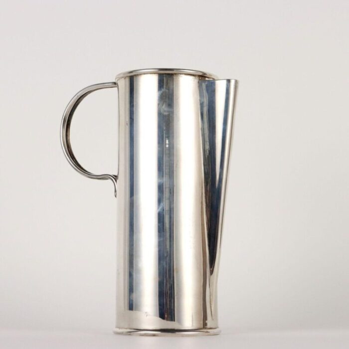 silver jug by s lorenzo italy 1970s 3