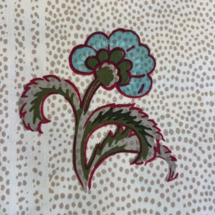 sister parish eleanora cotton screen printed fabric 3 14 yards 4243