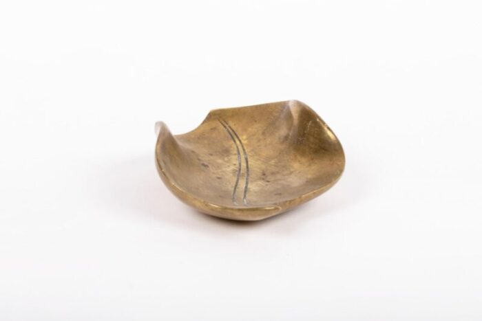 small leaf bowl by carl auboeck austria 1960s 3