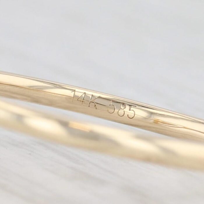 sophia diamond arrow ring 14k yellow gold size 675 1870 scaled