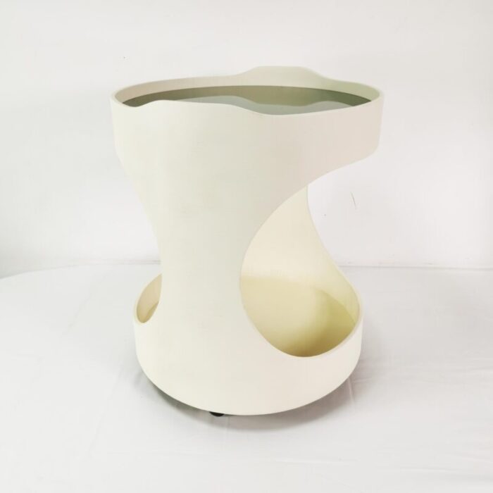 space age side table from opal mobel germany 1970s 8761