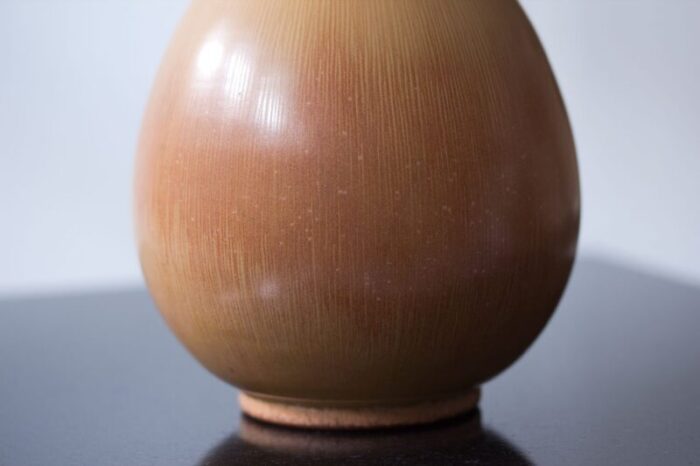 stoneware vase by gunnar nylund for roerstrand sweden 1940s 4