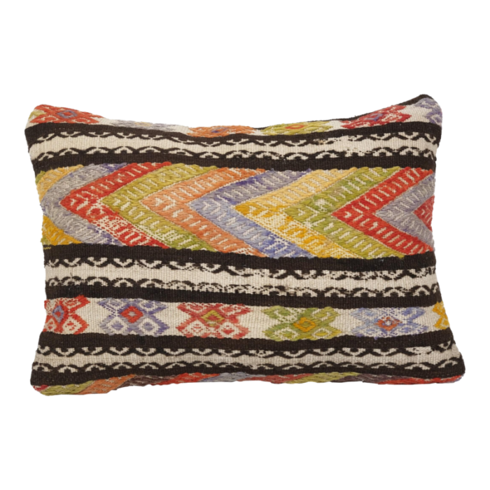 striped turkish kilim pillow cover 8478