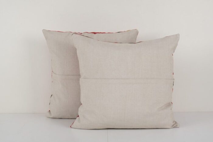 suzani red cushion covers set of 2 4