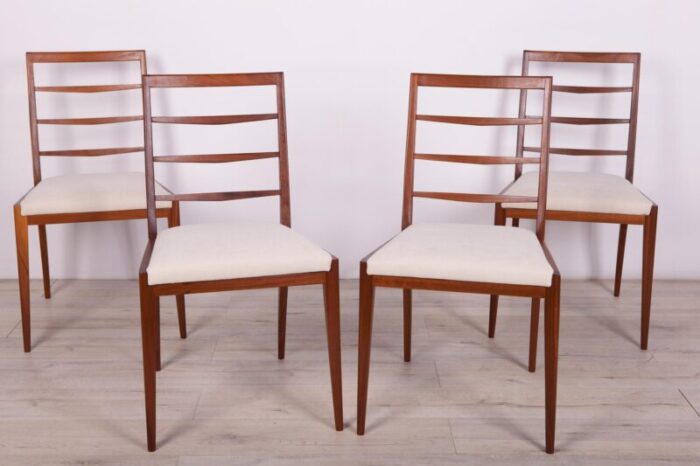 teak dining chairs from mcintosh 1960s set of 4 5417