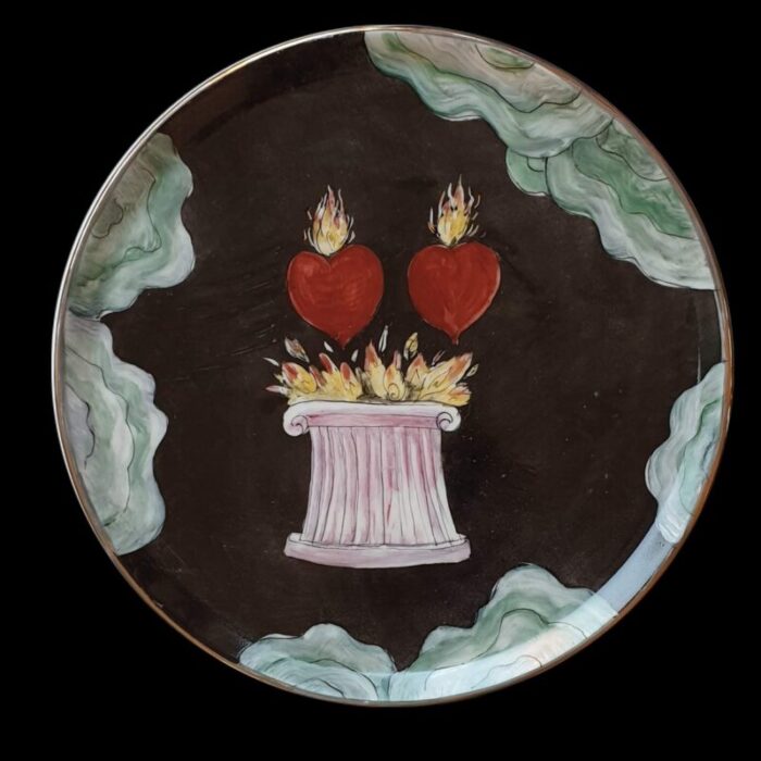 the burning love serving plate by lithian ricci 1