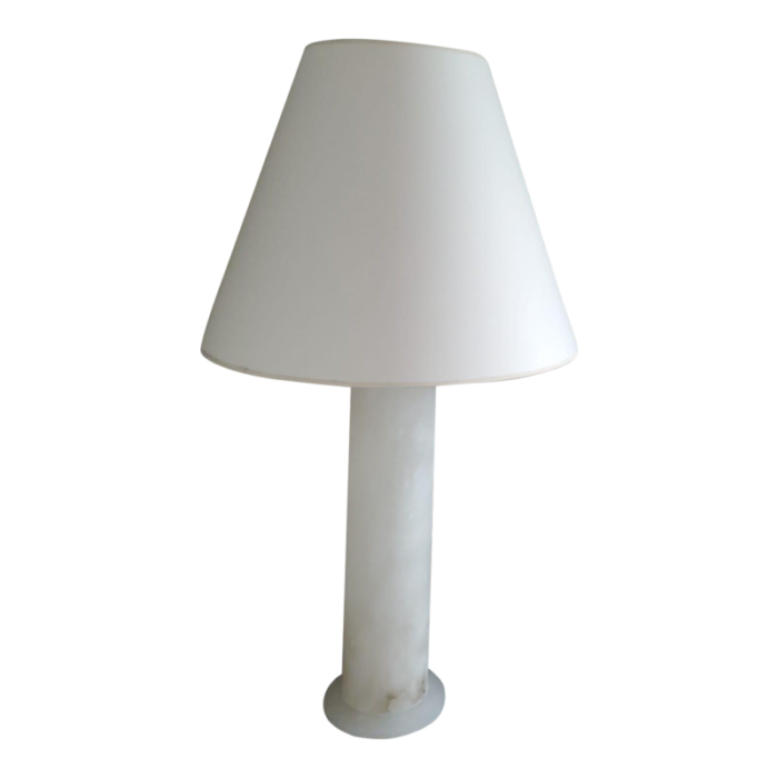 thomas obrien for visual comfort london alabaster table lamp 8737