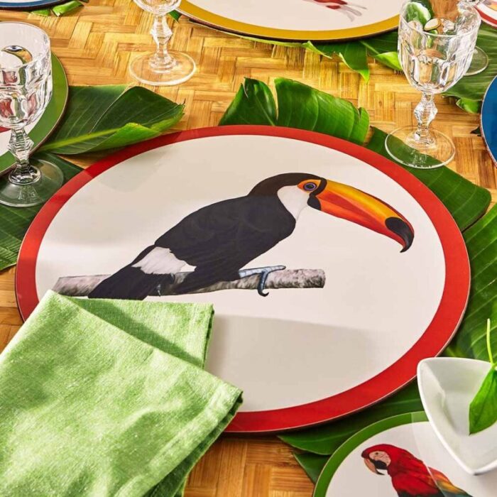 toucan placemat by mariavi 3