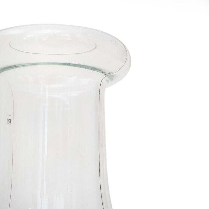 transparent glass vase by renato toso for fratelli toso 1970s 5881