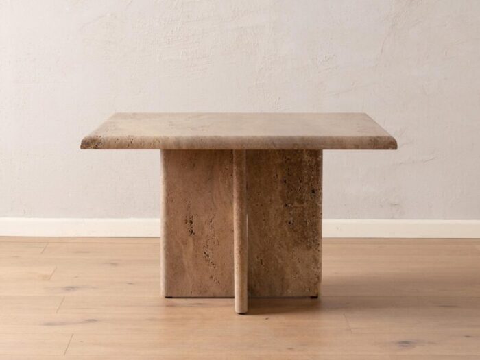 travertine coffee table 2390