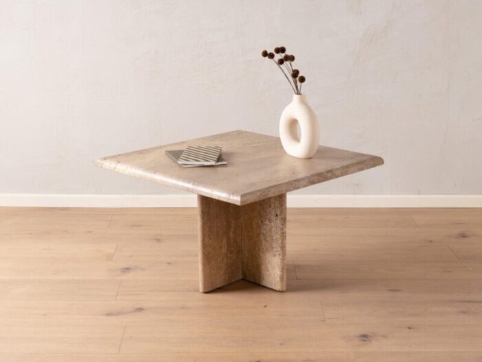 travertine coffee table 4412