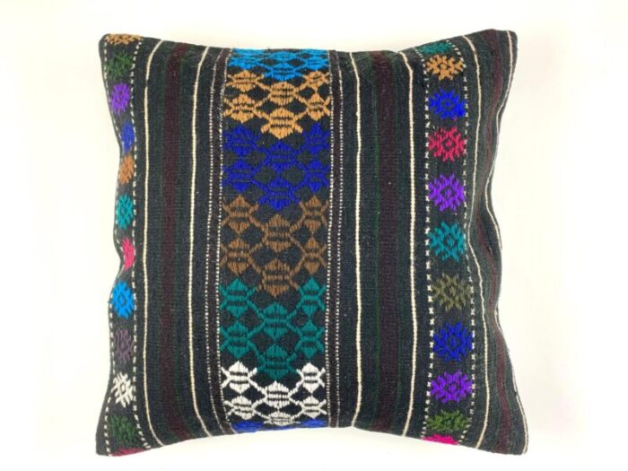 turkish tapis kilim pillow cover 1