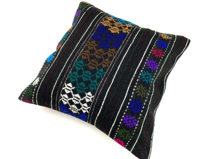 turkish tapis kilim pillow cover 2