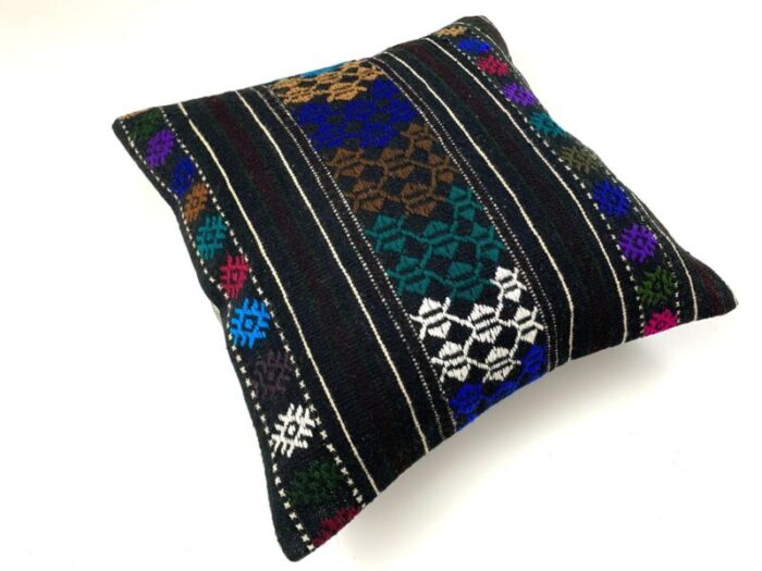 turkish tapis kilim pillow cover 4