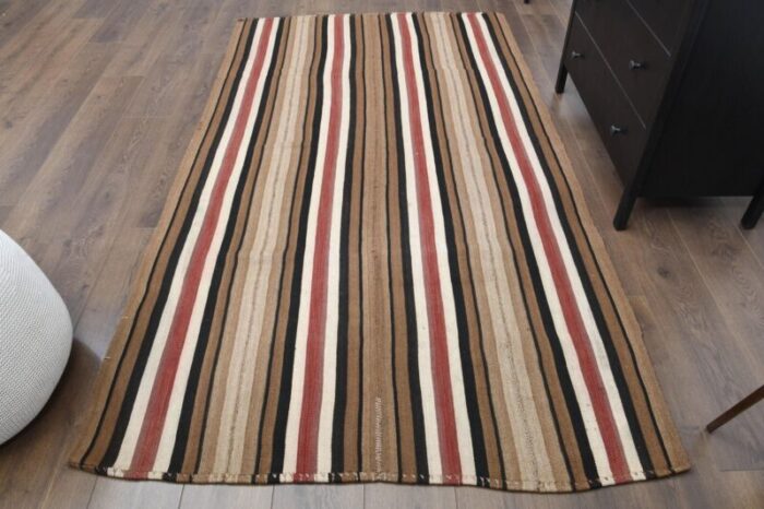 turkish vintage kilim rug 1 1