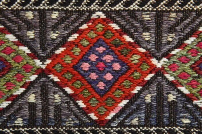 turkish vintage kilim rug 8