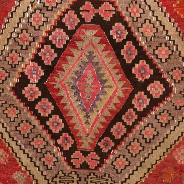 turkish wool kilim rug 1797