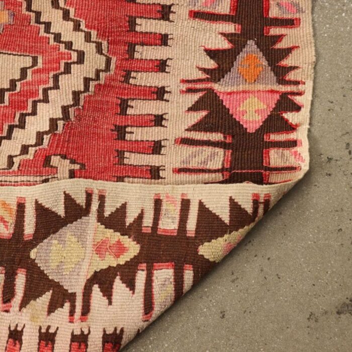 turkish wool kilim rug 5900