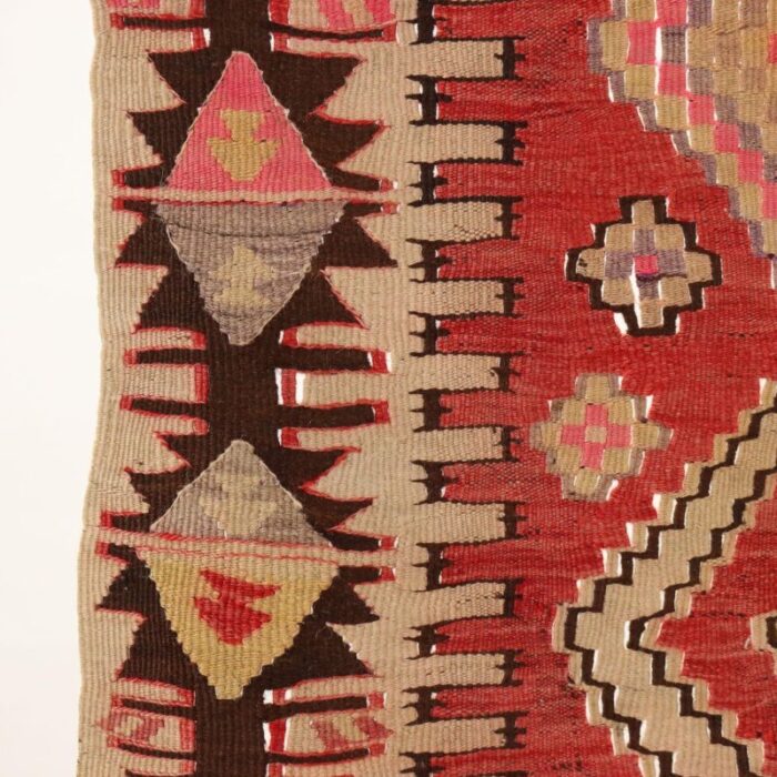 turkish wool kilim rug 6142