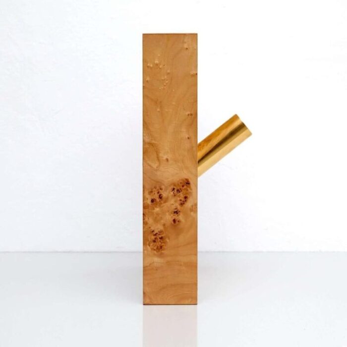 twenty seven woods for a chinese artificial flower vase by ettore sottsass 9