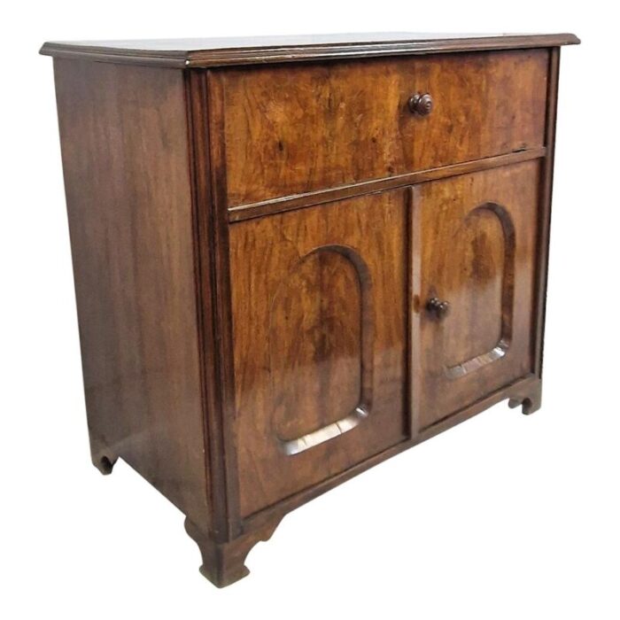 two door walnut sideboard 5351