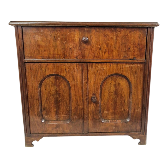 two door walnut sideboard 6013