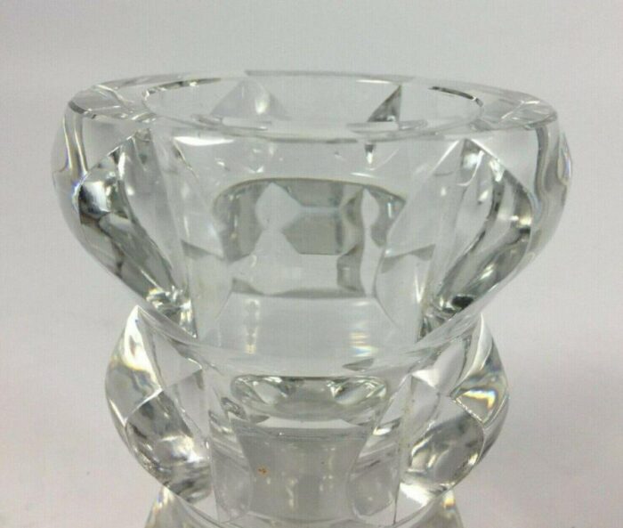 vase in cut crystal from daum france 9