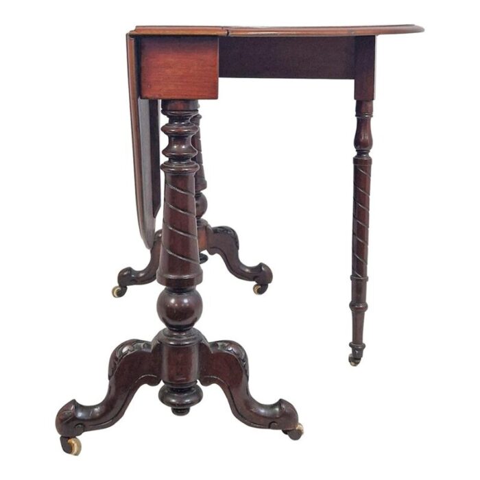 victorian flap table 1890s 4902