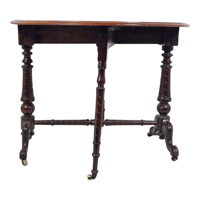 victorian flap table 1890s 5202