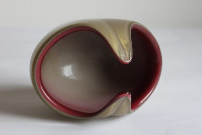 viennese bowl in murano glass 1950s 6