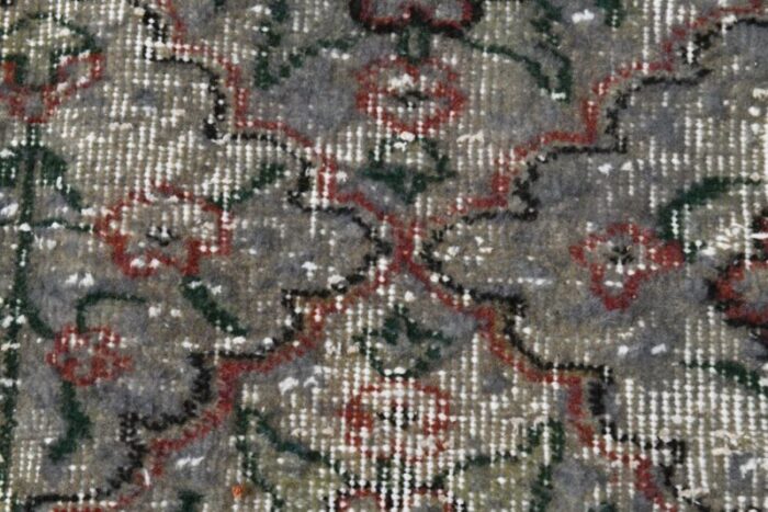 vintage abstract cotton wool rug 11