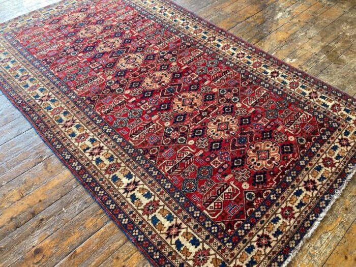 vintage caucasian shirvan rug 1920s 1835