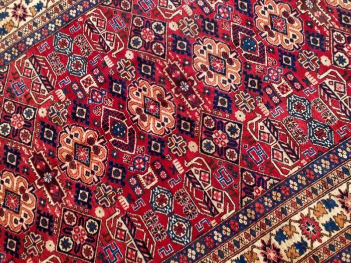 vintage caucasian shirvan rug 1920s 4895