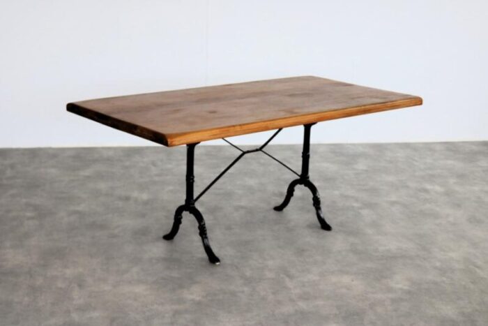 vintage dining table in oak 1950s 8688