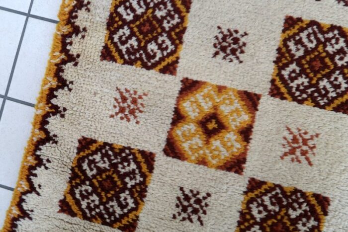 vintage french savonnerie rug 1960s 12 1