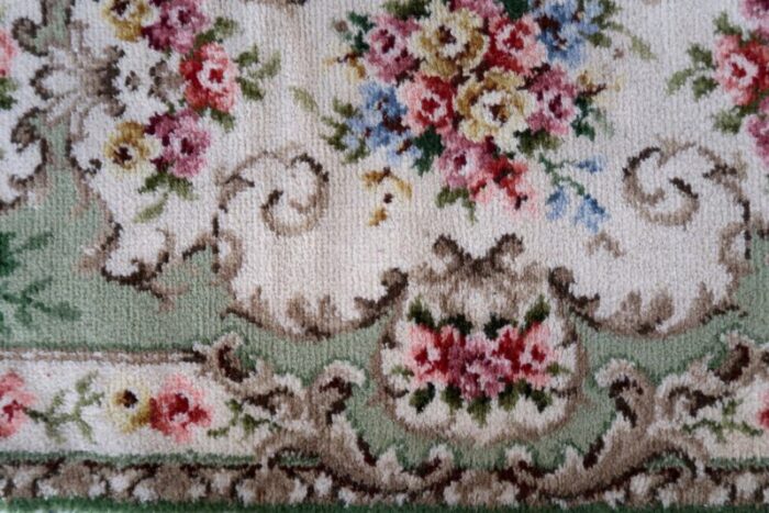 vintage french savonnerie rug 1960s 2 1