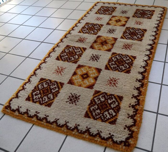 vintage french savonnerie rug 1960s 2 2