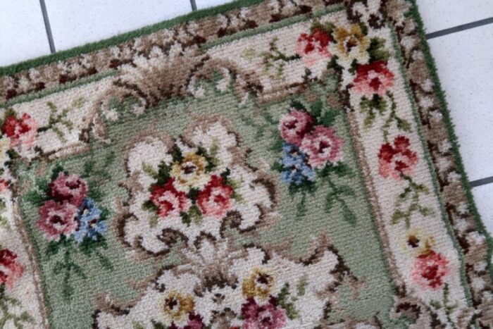 vintage french savonnerie rug 1960s 4 1