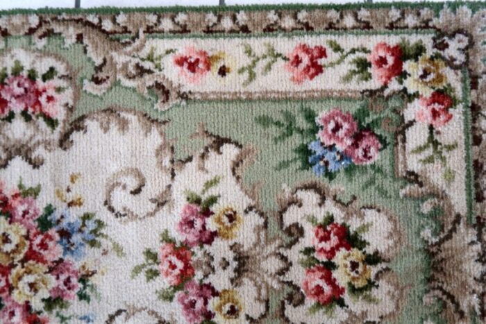 vintage french savonnerie rug 1960s 7 1