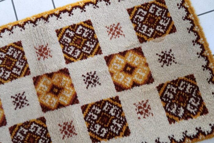 vintage french savonnerie rug 1960s 7 2