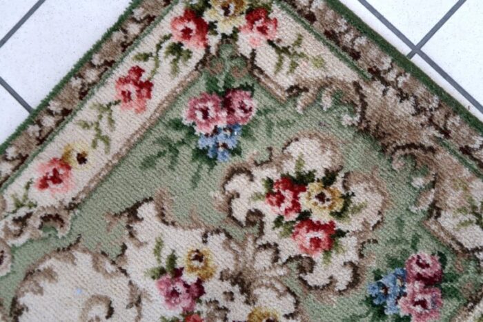 vintage french savonnerie rug 1960s 8 1